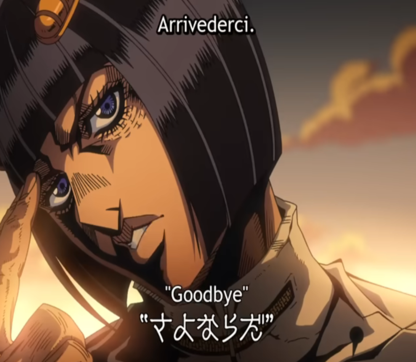 Arrivederci!